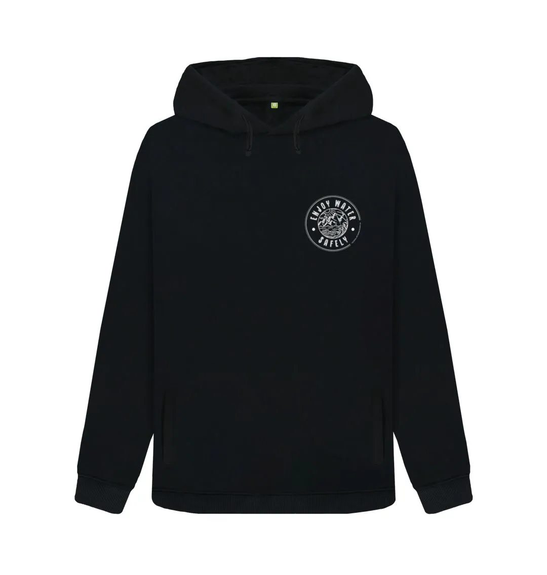 RLSS UK | Adventure Design Women's Hoodie | 100% Organic Cotton Hooded Sweatshirt for Ladies