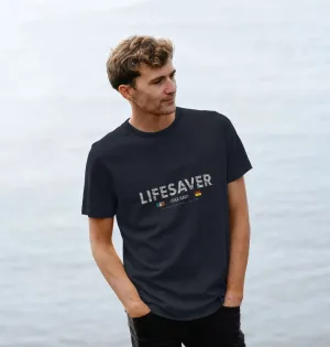 RLSS UK | Lifesaver Ireland Men's T-shirt | Short Sleeve Organic Cotton T-shirt