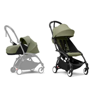 Stokke® YOYO³ Complete Stroller - Black/Olive