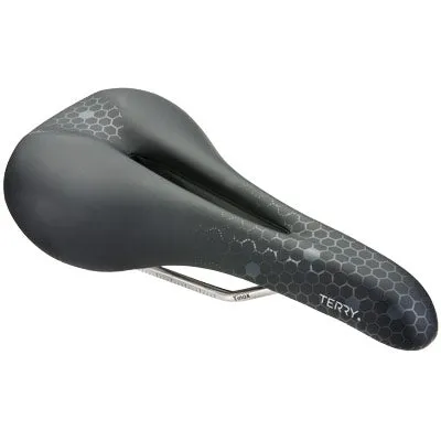 Terry Saddle, Men Fly Ti Gel Black/Gray Men'S Fly Ti Gel Terry Saddles