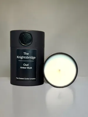 The Knightsbridge Candle - Oud & Amber Musk