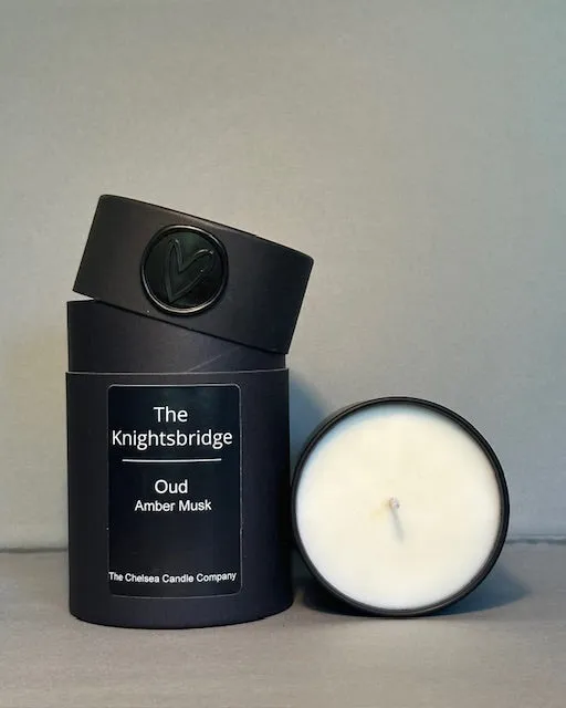 The Knightsbridge Candle - Oud & Amber Musk