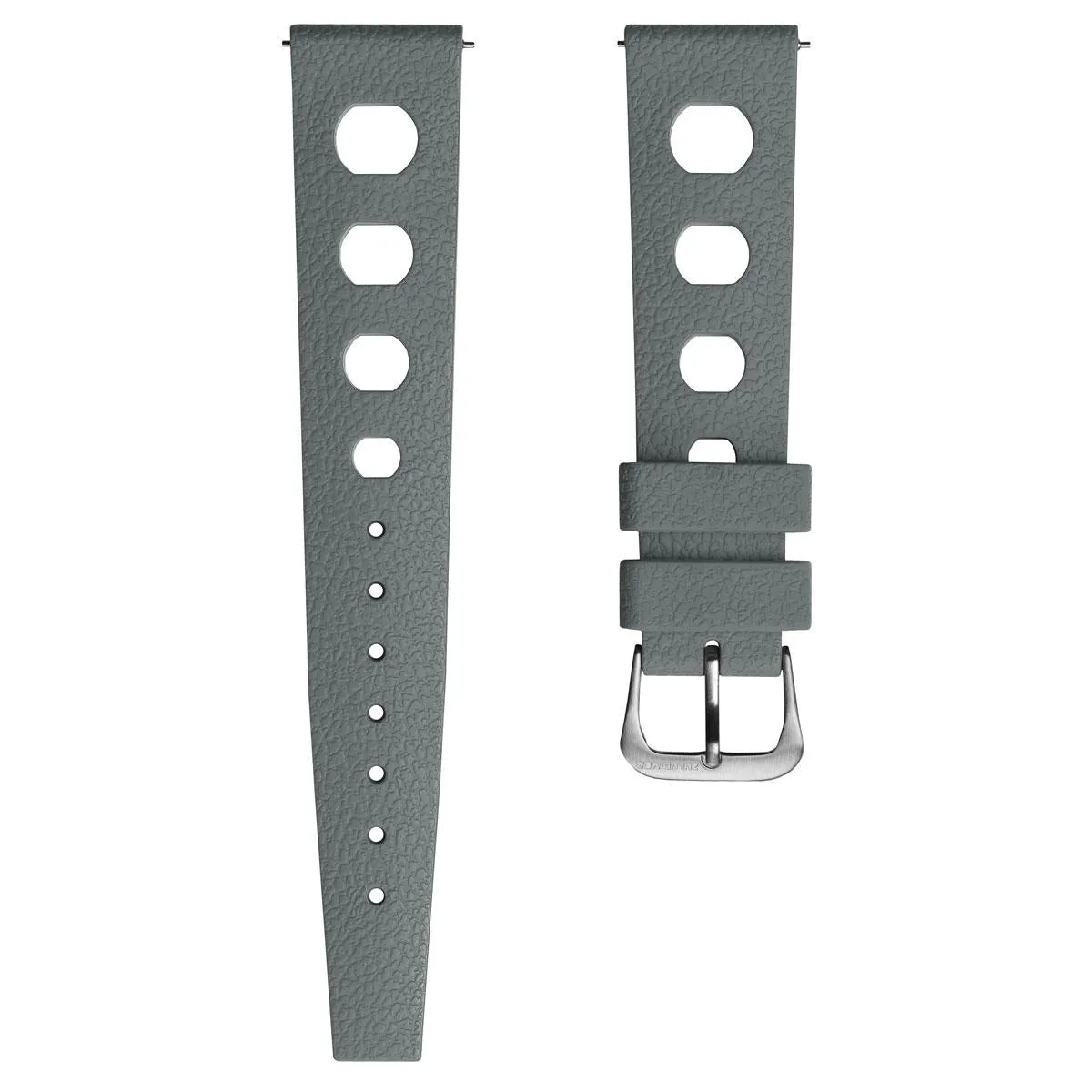 Tropical Regis FKM Rubber Watch Strap - Red