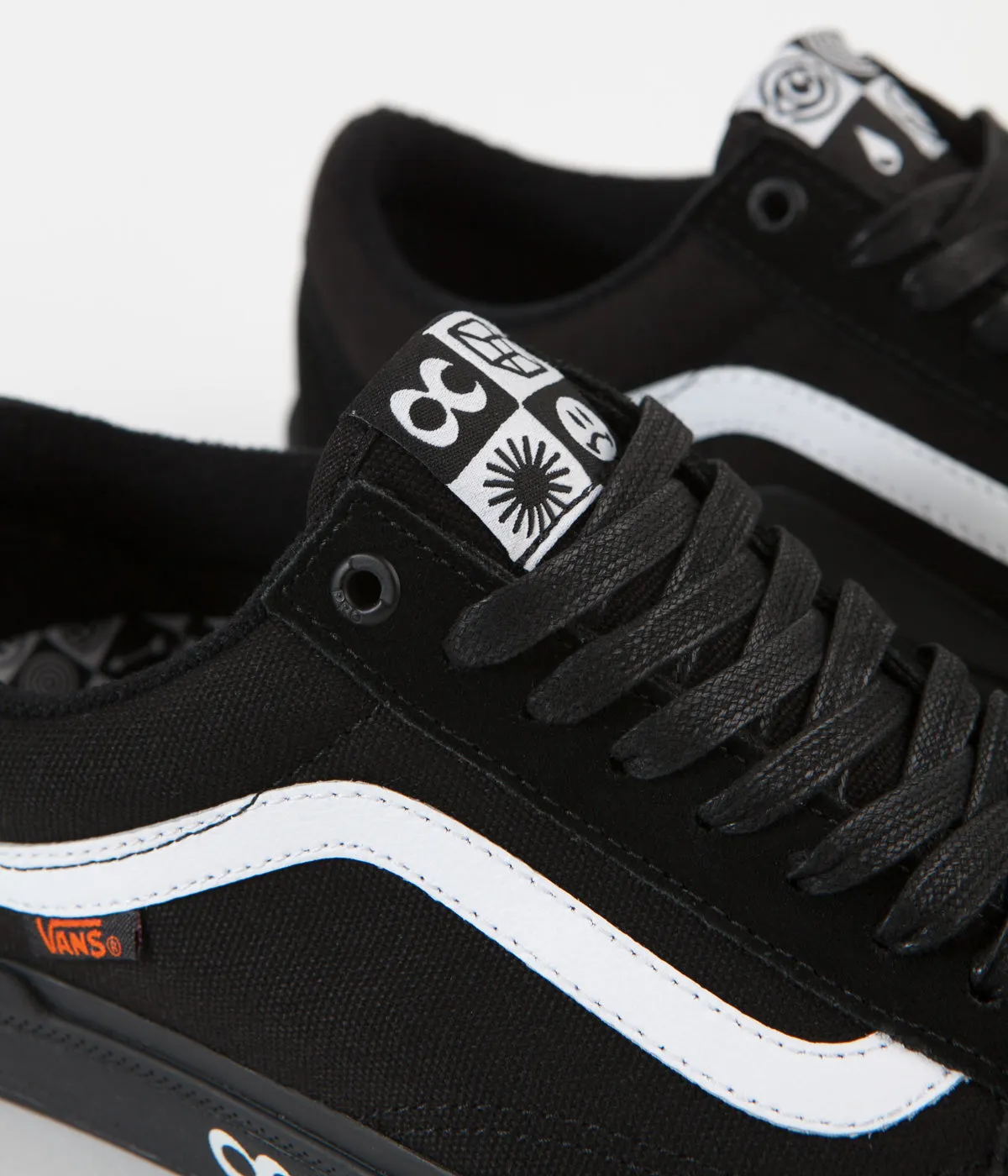 Vans Old Skool Pro BMX Shoes - (CULT) Black / Black