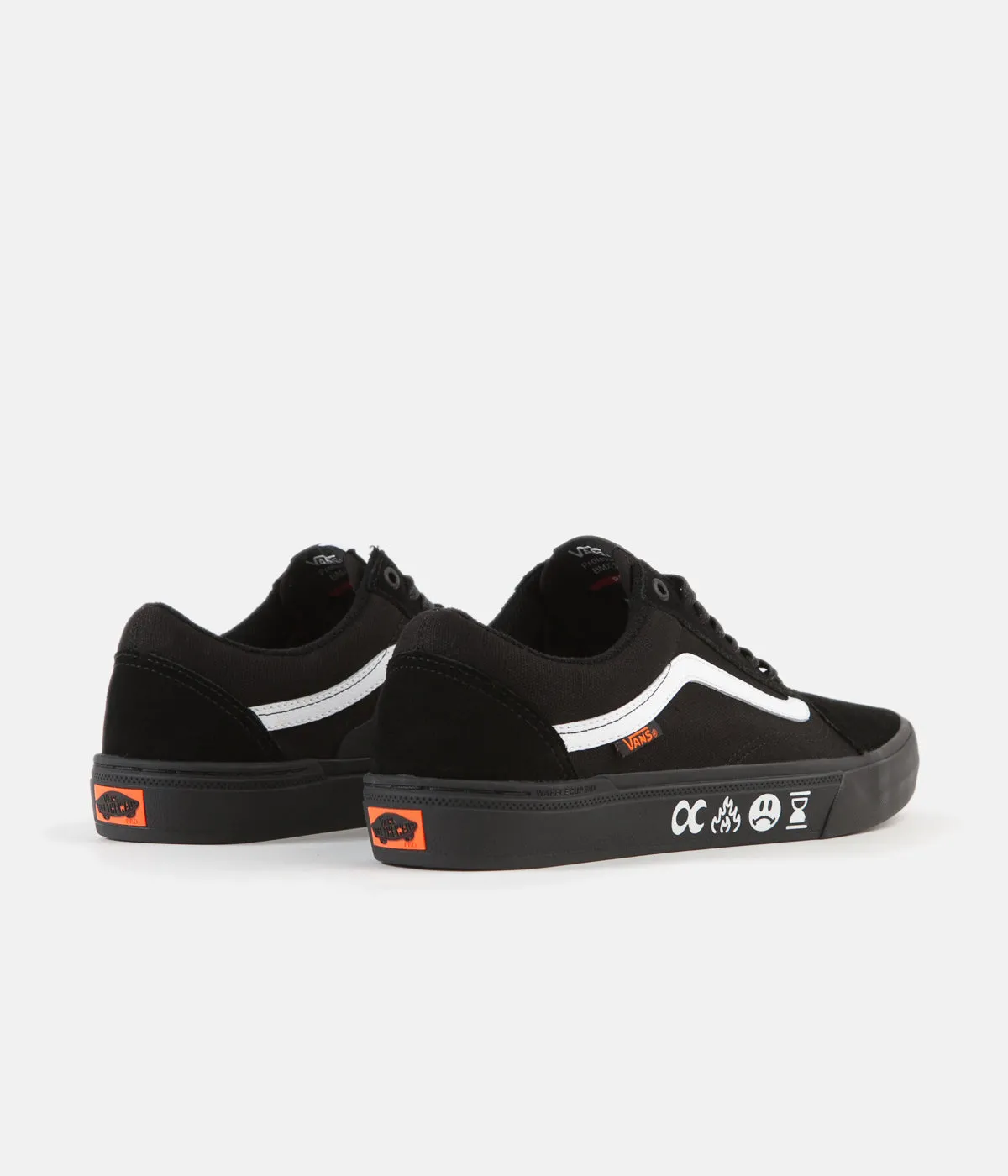 Vans Old Skool Pro BMX Shoes - (CULT) Black / Black