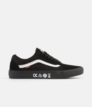 Vans Old Skool Pro BMX Shoes - (CULT) Black / Black