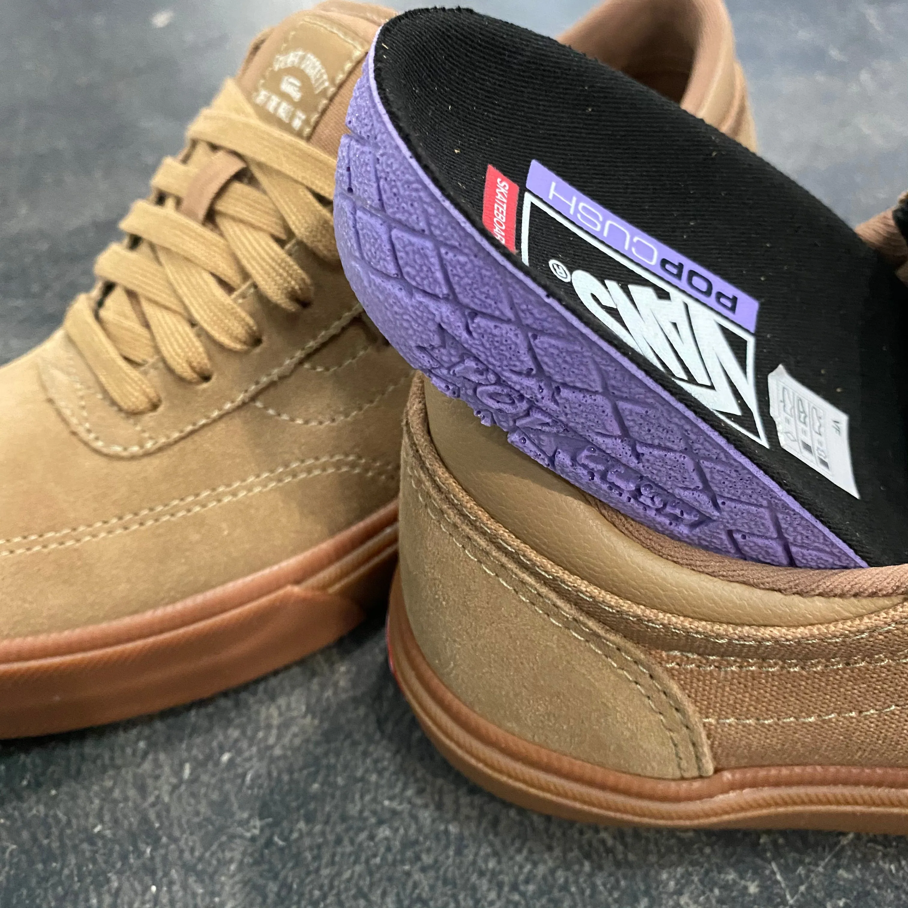 Vans Skate Crockett Brown/Gum SALE