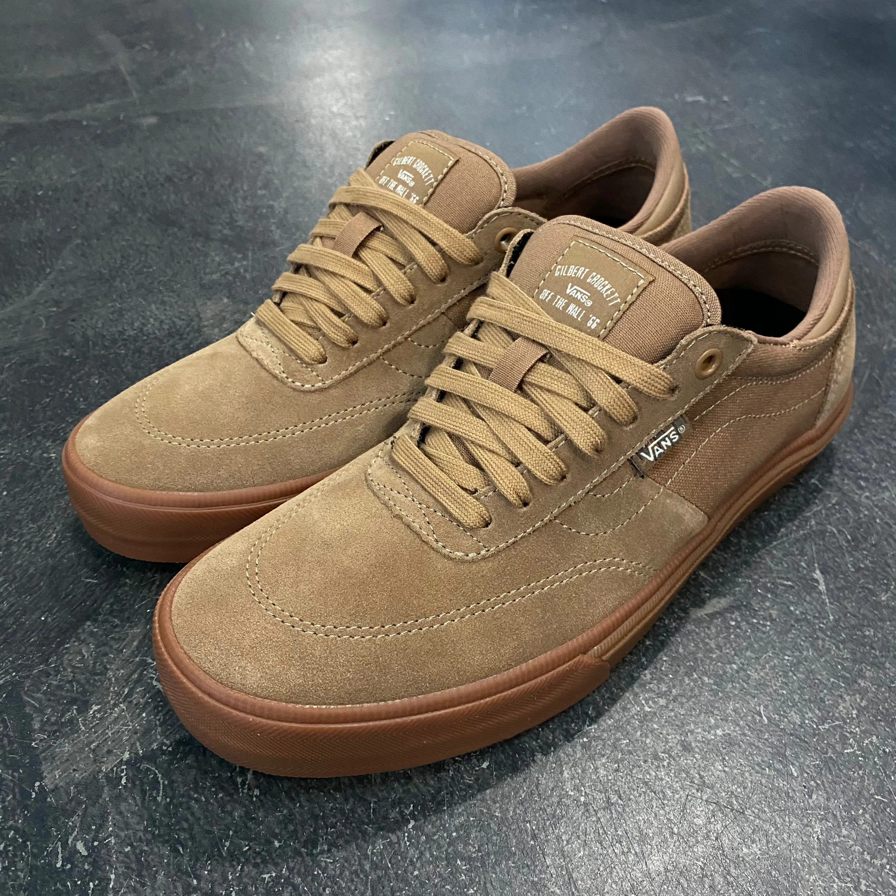 Vans Skate Crockett Brown/Gum SALE