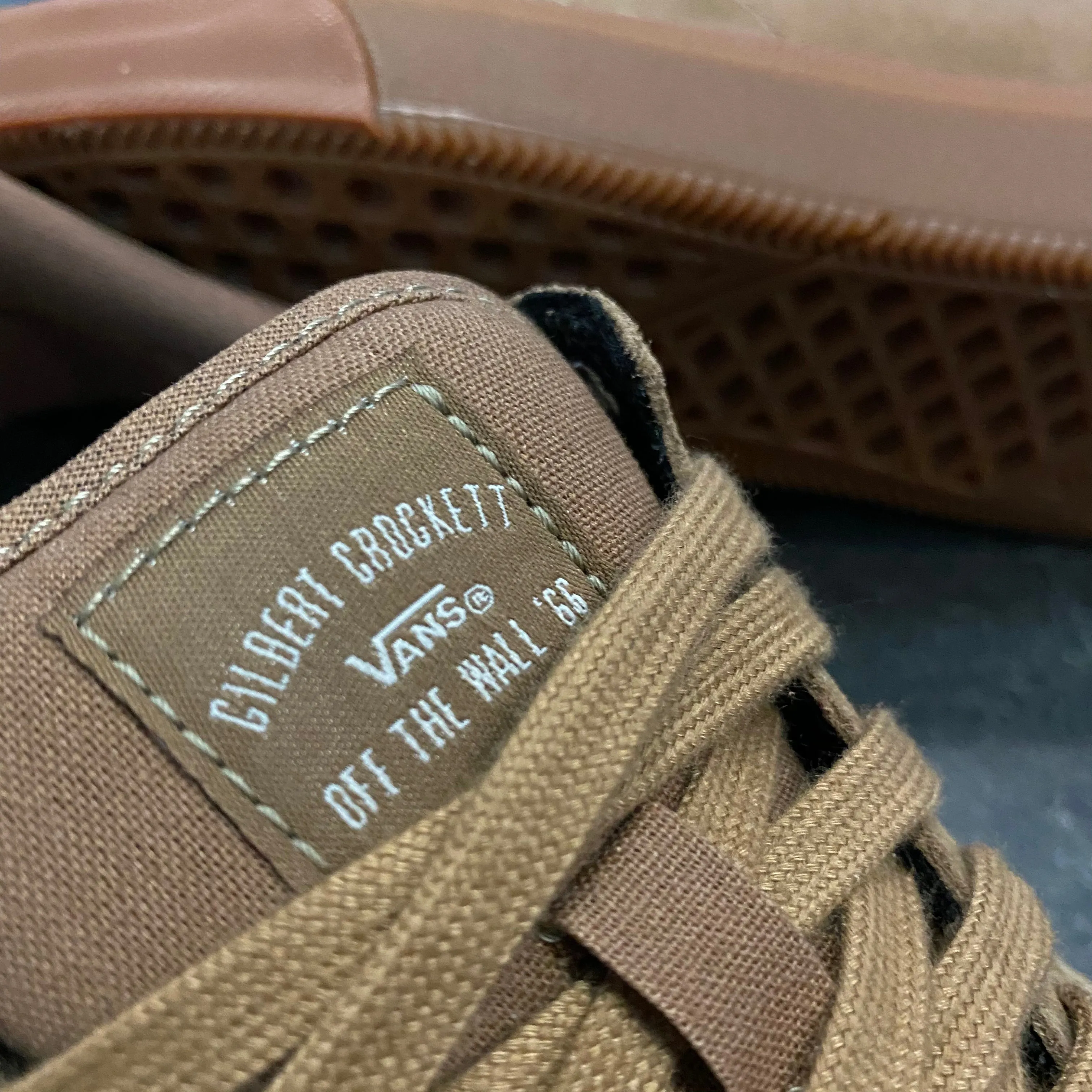 Vans Skate Crockett Brown/Gum SALE