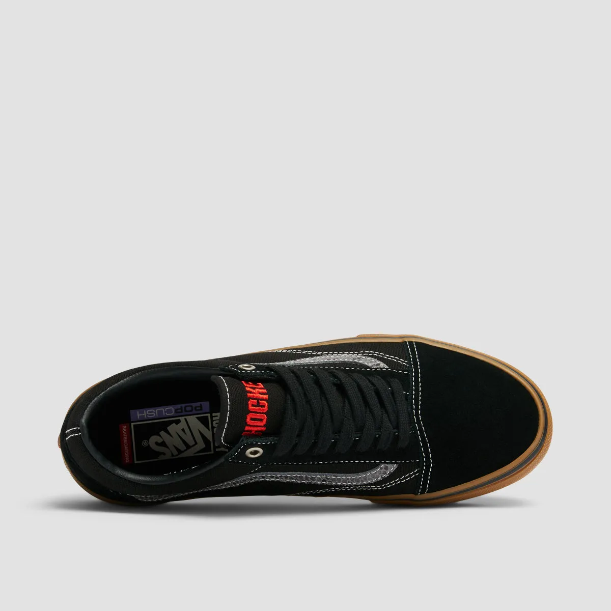 Vans Skate Old Skool Shoes - Hockey Skateboards Black/Snake