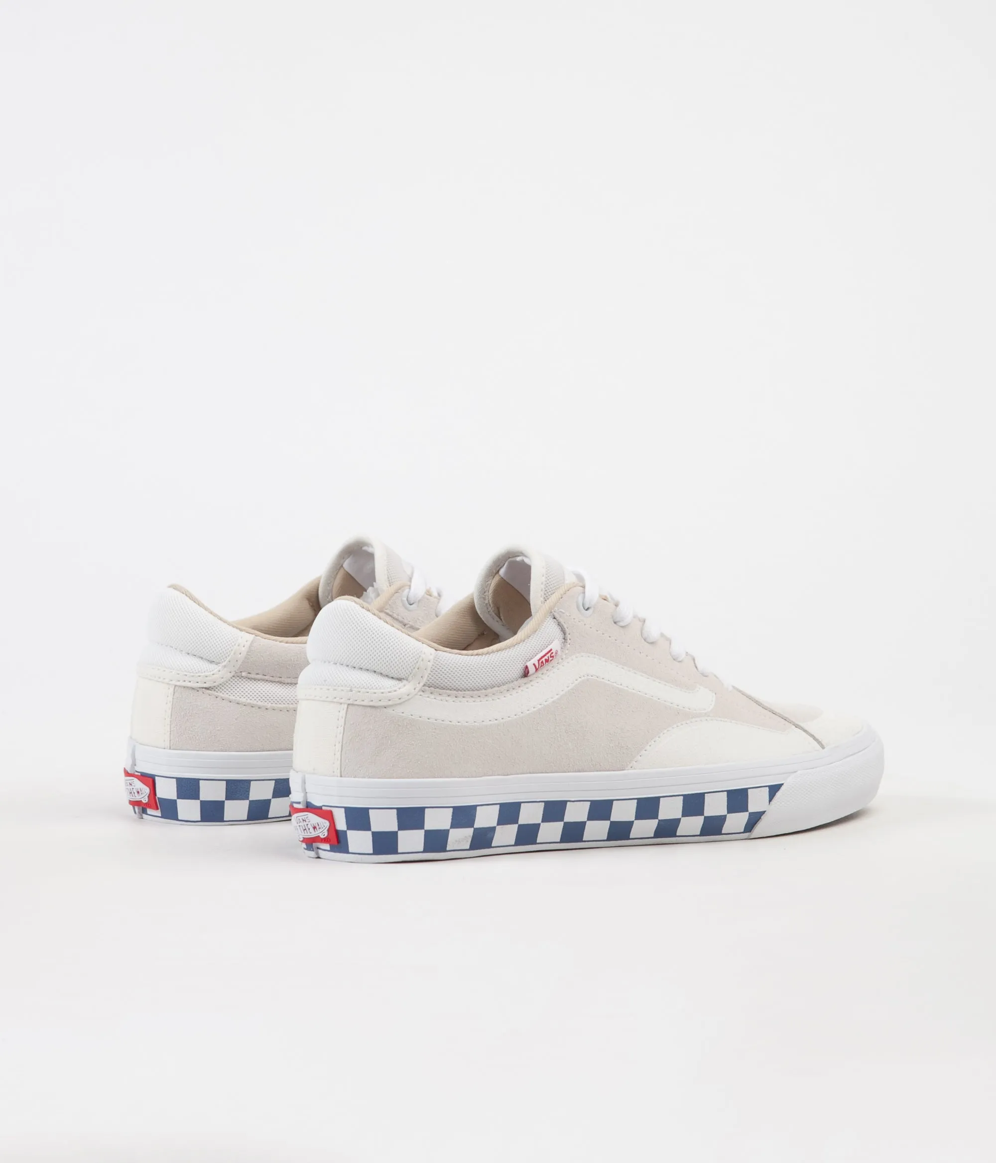 Vans TNT Advanced Prototype Checkerboard Shoes - Marshmallow