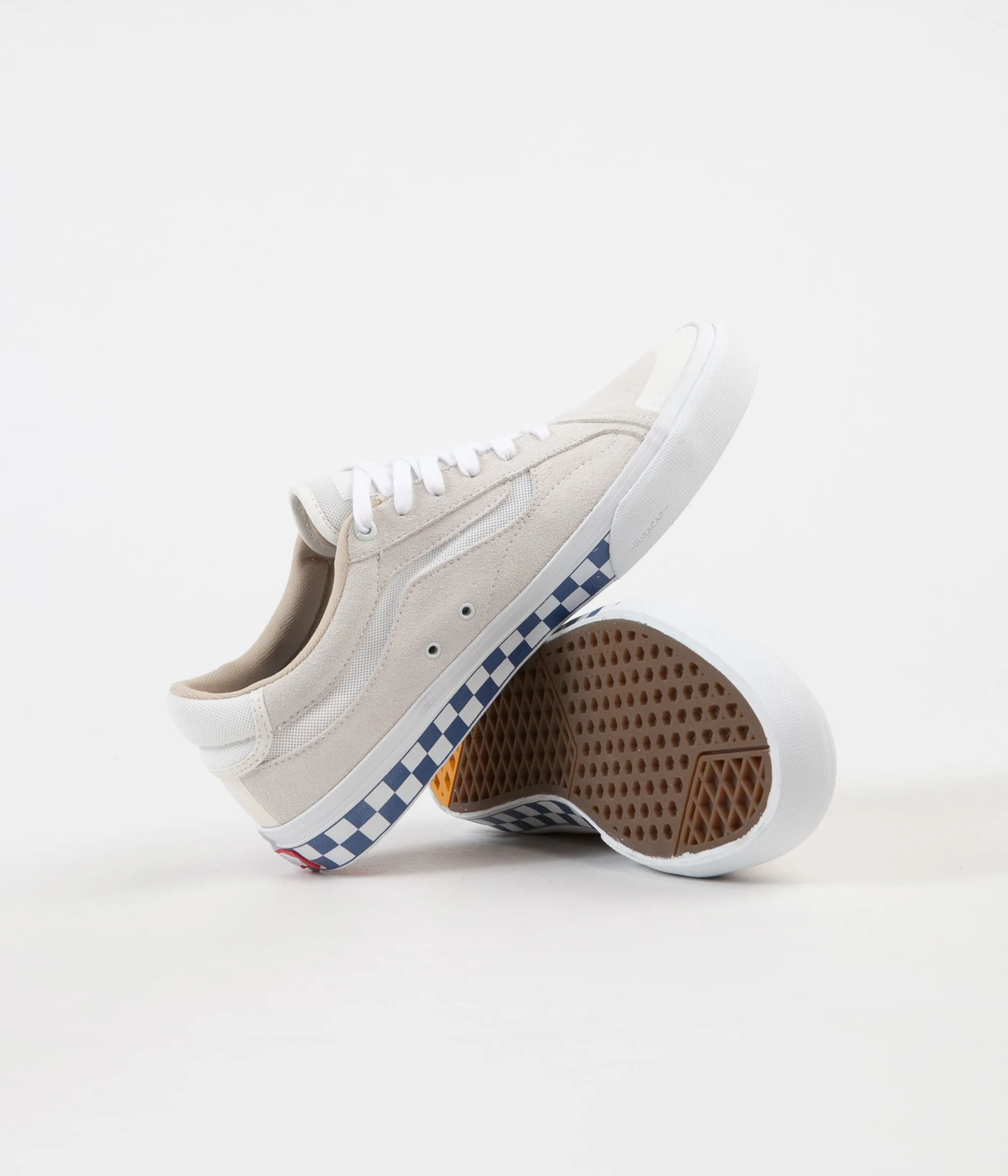 Vans TNT Advanced Prototype Checkerboard Shoes - Marshmallow