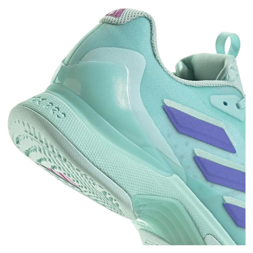 Womens Avacourt 2 Tennis Shoes Semi Flash Aqua and Cobalt Blue