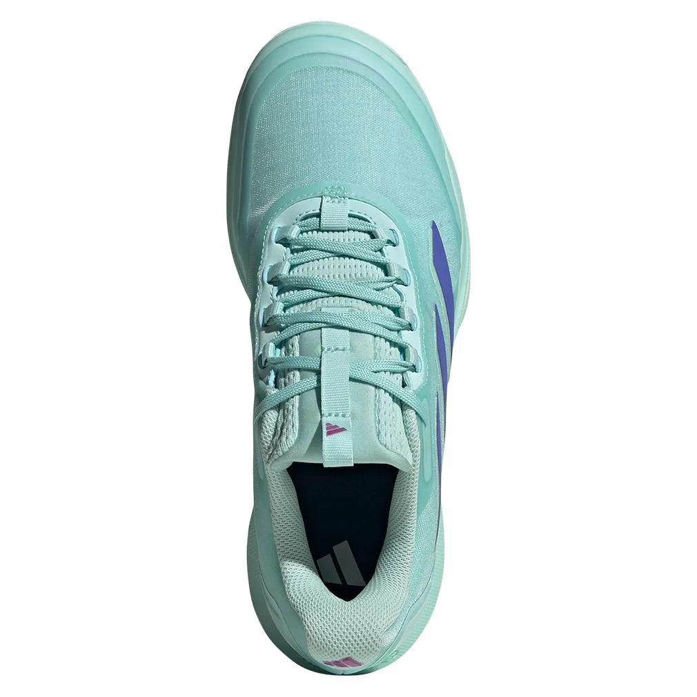 Womens Avacourt 2 Tennis Shoes Semi Flash Aqua and Cobalt Blue