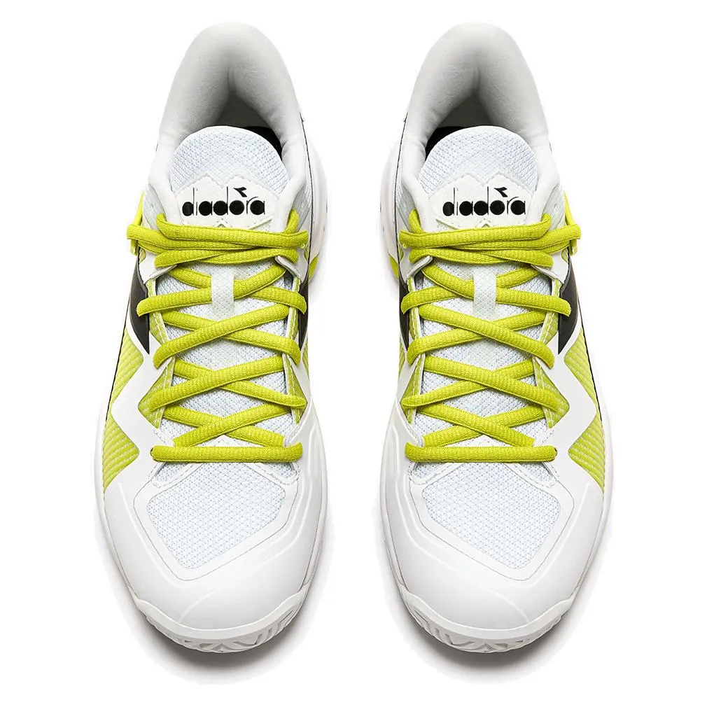 Women's B.Icon 2 AG Tennis Shoes White and Evening Primrose