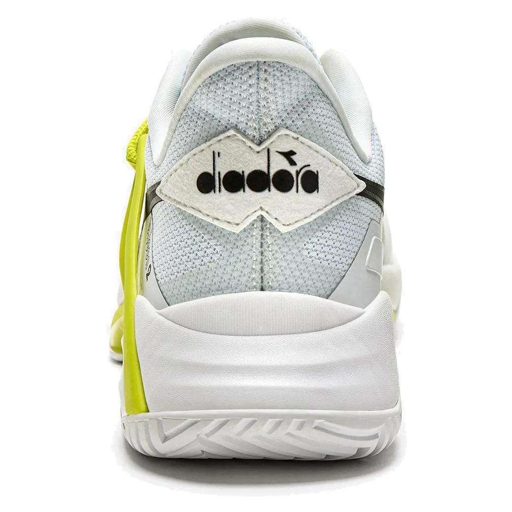 Women's B.Icon 2 AG Tennis Shoes White and Evening Primrose