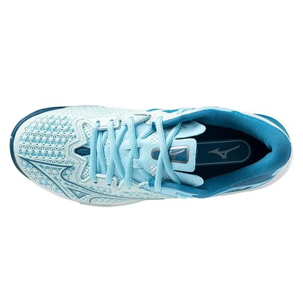 Women's Exceed Tour 6 AC Tennis Shoes Blue Glow and Saxony Blue