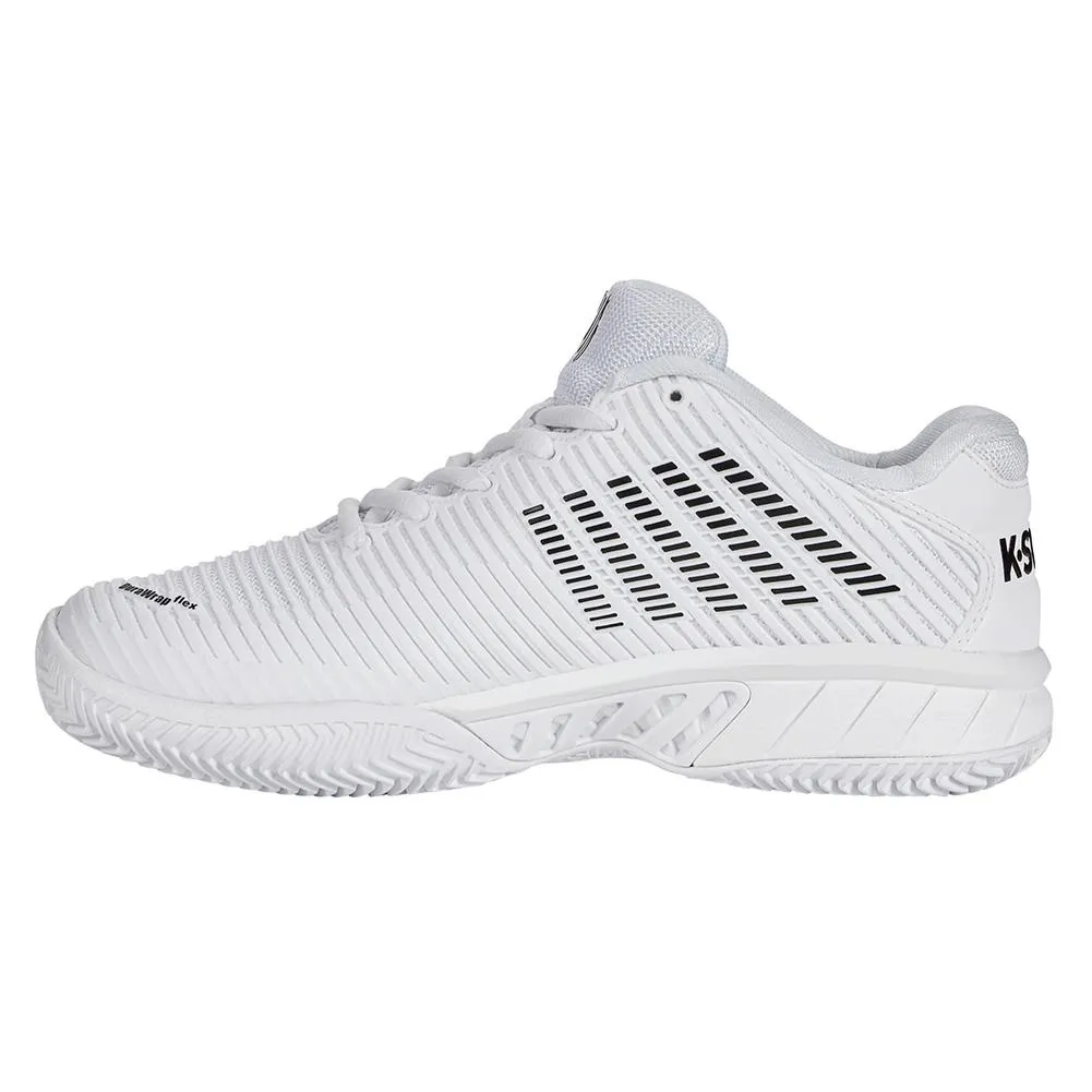 Women's Hypercourt Express 2 Clay Tennis Shoes White and Black