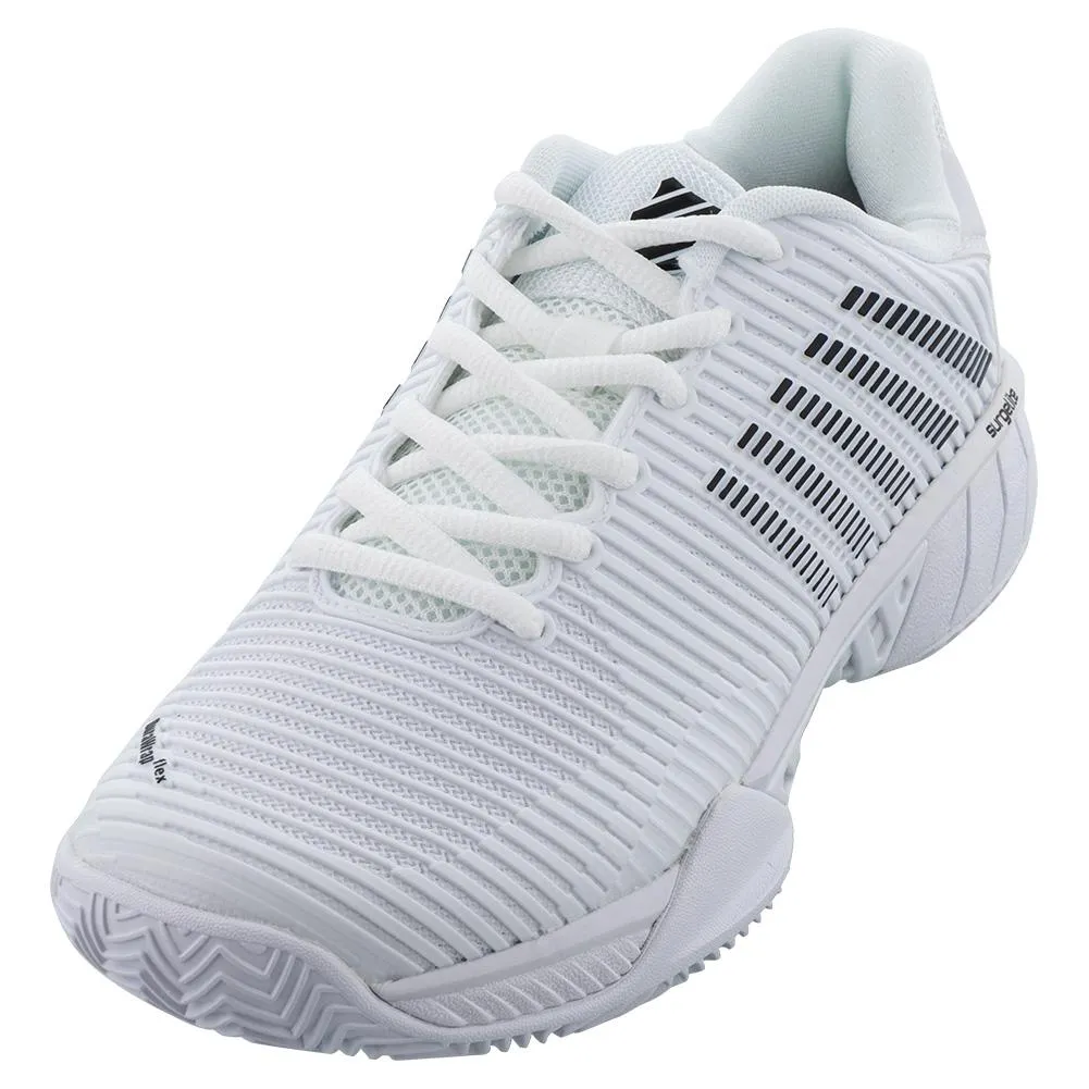 Women's Hypercourt Express 2 Clay Tennis Shoes White and Black