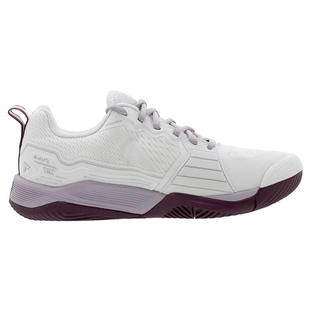 Womens Rush Pro 4.5 Tennis Shoes White and Orchid Petal