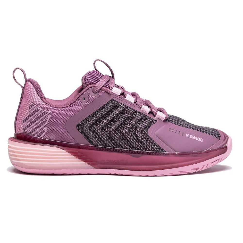 Women's Ultrashot 3 Tennis Shoes Grape Nectar and Cameo Pink