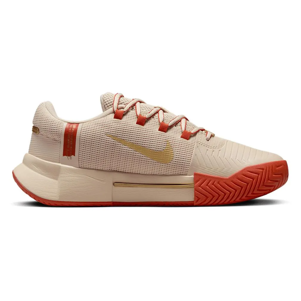 Women's Zoom GP Challenge 1 PRM Tennis Shoes Sanddrift and Rust Factor